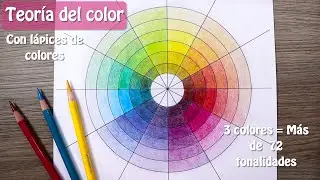 Teoría del color simplificada con lápices de colores - Aprender a combinar colores