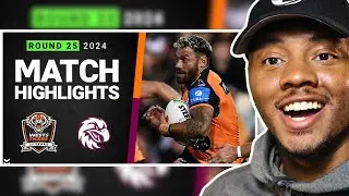 NRL FAN REACTS To NRL 2024 | Wests Tigers v Sea Eagles | Match Highlights