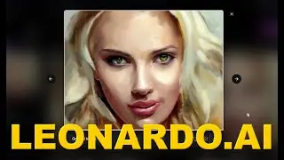 Using Leonardo.ai (image to image) to create oil paintings