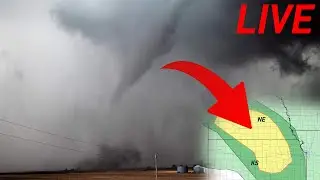 LIVE  Plains Storm Chasing (April 6, 2024)