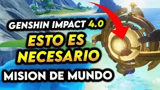 La boca aun hecha agua! | Genshin Impact 4.0 | Mision de Mundo