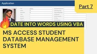 How To Create MS Access Students Database Management System For School - Part 7