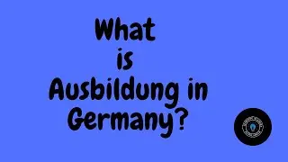 Ausbildung in Germany