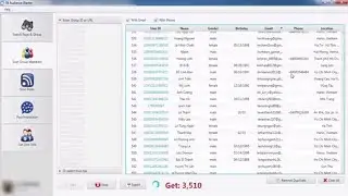 FB Audience Blaster Review and Demo - How to extract Unlimited REAL EMAIL, PHONE NUMBERS on FACEBOOK