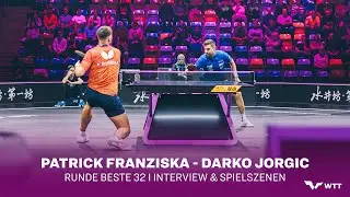 Patrick Franziska - Darko Jorgic I WTT Champions 2024 Frankfurt