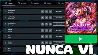 ENCONTRANDO SERVIDOR CHEIO de BOT NO ANIME VANGUARDS