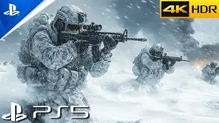 FROZEN TUNDRA AMBUSH (PS5) Immersive ULTRA Realistic Graphics Gameplay [4K60FPS] Call of Duty