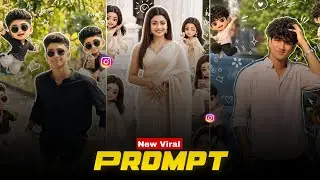 Instagram Trending 3d Cartoon Emoji Photo Editing | Ai 3d Cartoon Character Photo Editing Prompt