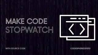 Create Stopwatch ( Python ) With Source Code