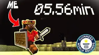 How I Beat MINECRAFT In Only 6 Minutes With This Full Portal Seed!