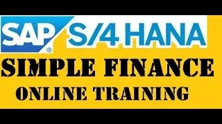SAP S4 HANA SIMPLE FINANCE 1610 LIVE TRAINING WITH CERTIFICATION DOCUMENTS