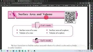 9th maths 2|Surface area & volume