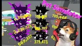 Roblox pet simulator Giveaway!🐺🐶Big Update next week!🐱🦊!