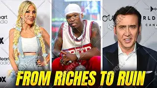 From Riches to Rags: Top 5 Celebrities Who Lost It All #50cent #nicolascage #torispelling #mchammer