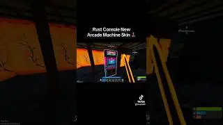 Rust Console New Arcade Machine Skin #shorts #rust #rustconsole