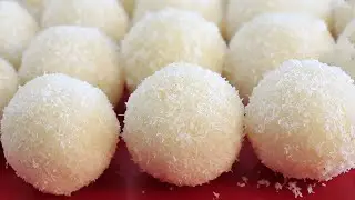 हलवाई जैसे नारियाल के लड्डू घर पर 15 मिनट में बनाने का सही और आसान तरीका narial ladoo coconut laddu