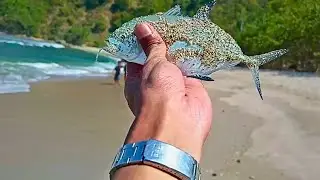 MEMANCING DI PANTAI NAMPU - GUNUNG KIDUL