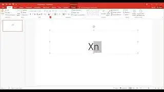 Make a Letter Superscript or Subscript in PowerPoint