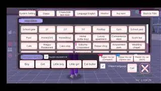 tutorial membuat tenda Di Sakura School simulator