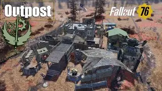 Fallout 76 - Brotherhood Appalachian Outpost | Military Base Camp Build