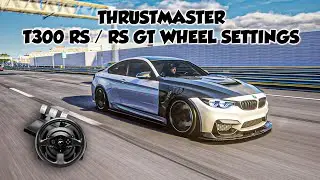 Unlock Ultimate Racing Performance: Thrustmaster t300 RS Wheel Settings