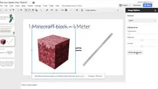 Image Options in Google Slides (Image Filters)