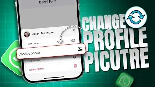 How to Change WhatsApp Profile Picture on iPhone | Add WhatsApp Profile Picture
