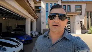 Touring a $6 Million Home In Las Vegas and Luxury Fast Cars.