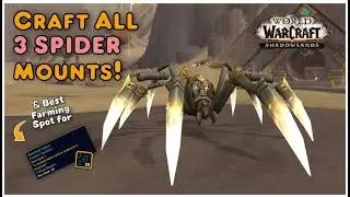 Spider Mounts & Tarachnid Lattice! Protoform Synthesis Guide - WoW Shadowlands 9.2.5