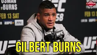 UFC Vegas 97's Gilbert Burns: "If a war presents itself, I'm ready for war"