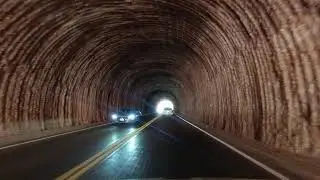 DRIVING THRU ZION