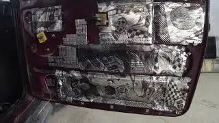 Как не нужно делать шумоизоляцию дверей.