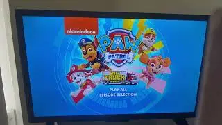 Paw Patrol: Big Truck Pups 2022 DVD Menu Walkthrough