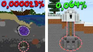 RAREST Secret Rooms In Minecraft