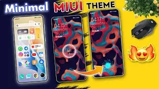 Best Minimal Theme For Miui - Charging Animations⚡,In-Display Fingerprints🔥etc.