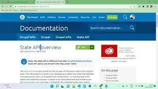 Complete Documentation of State API (State Variables) in Drupal 9, Drupal 8 | D4Drupal