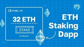 Ethereum Staking Dapp | FULL COURSE | Moralis Blueprint | Solidity, NextJS, NodeJS, Ethers, Web3 API