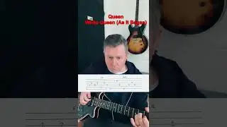 Queen White Queen (As It Began) Guitar Riff (guitar tab)
