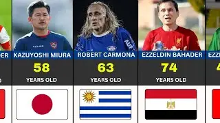 50 OLDEST Player In Football History. 