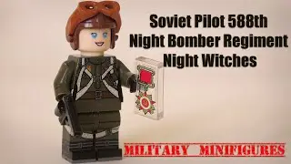 MILITARY MINIFIGURES - Soviet Pilot 588th Night Bomber Regiment 