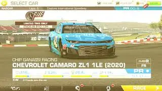 Real Racing 3, NASCAR Event, CHIP GANASSI RACING CHEVROLET CAMARO ZL1 1LE
