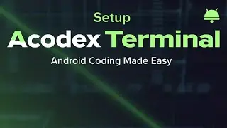 How to Install Acode Terminal using Termux