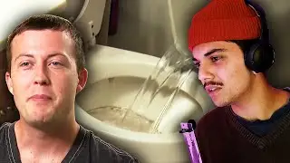O cara que da descarga no banheiro uma vez por semana