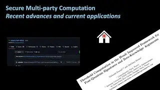 Secure Multi-party Computation. Recent Advances and Current Applications