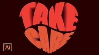 How to make a 3D TEXT EFFECT? using blend !!! Adobe Illustrator Tutorial - DesignMentor