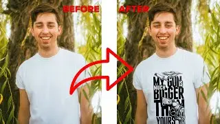 The Most Realistic Way to Place Design on T-Shirt! - Quick Photoshop Tutorial