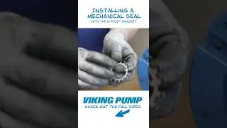 Install a mechanical seal into a Viking Pump #vikingpump  #gearpump #modularity #serviceandrepair