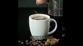 Cannabis infused coffee