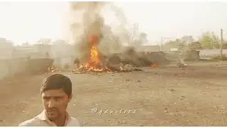 PAF Super Mushak Crashed in Warsak, Peshawar