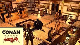 Part 4 Setting Up Exile Lands With Yamatai Style Tavern, For Next Gameplay Series - Conan Exiles